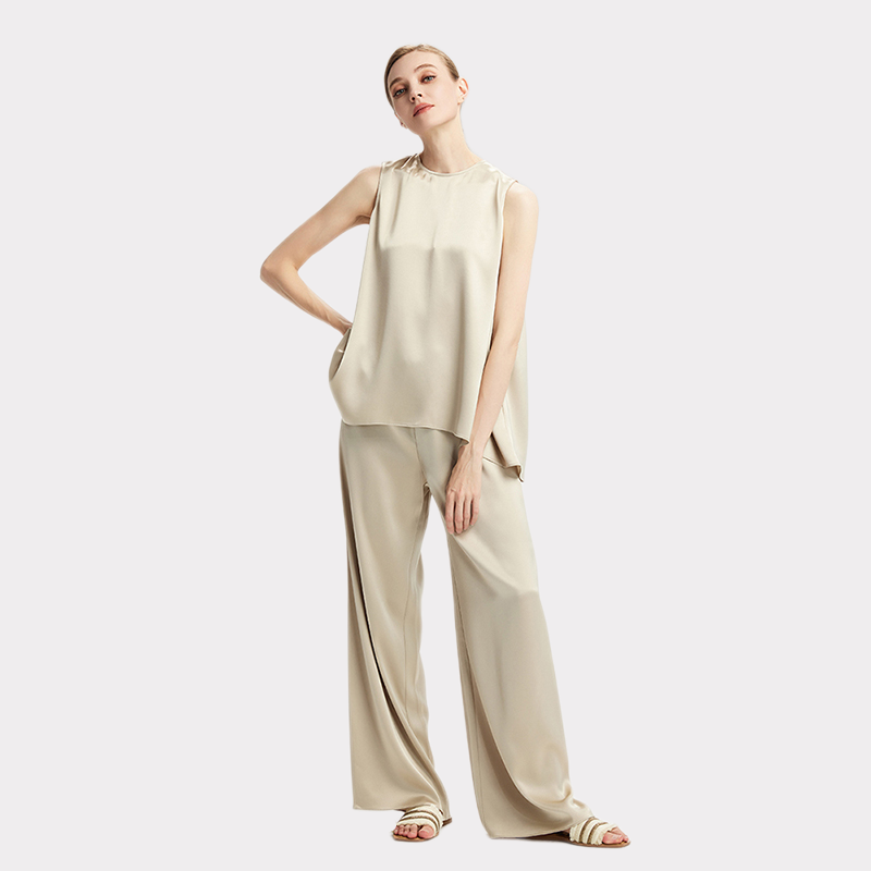 Charming Women's Silk Suit For Summer REAL SILK LIFE