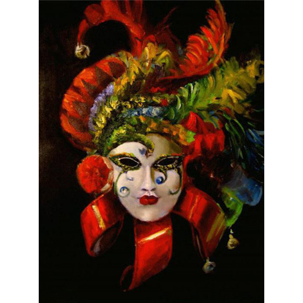 (Multi-Size) Mask Woman - Round/Square Drill Diamond Painting, Square diamond 30*40cm, 501 Original
(Multi-Size) Mask Woman - Round/Square Drill Diamond Painting, Square diamond 30*40cm, 501 Original