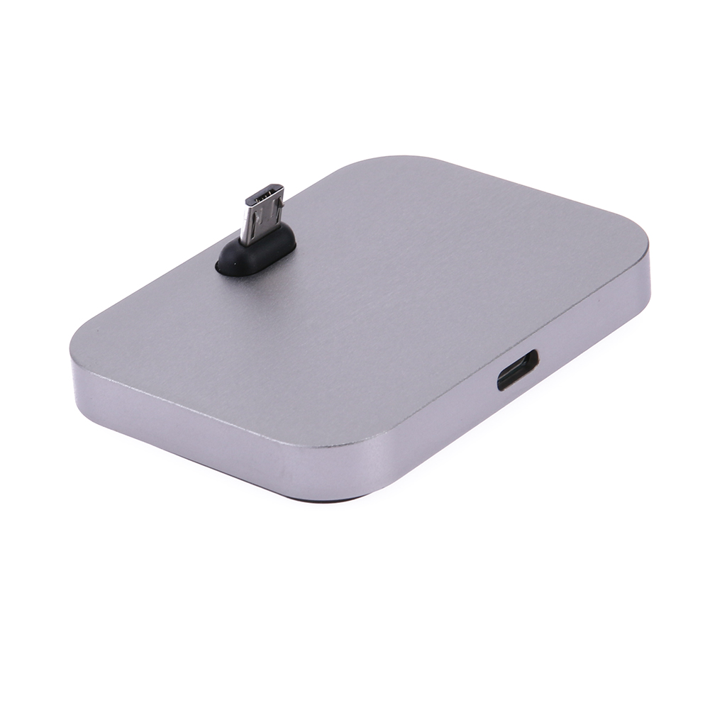 Micro USB Data Sync Charge Dock Station Cradle Holder for Smartphone, Gray, 501 Original
Micro USB Data Sync Charge Dock Station Cradle Holder for Smartphone, Gray, 501 Original