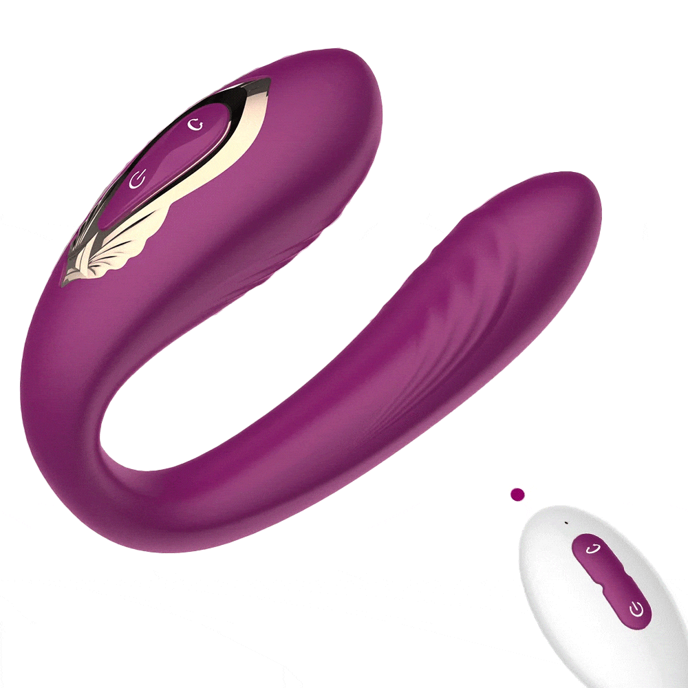 Wireless Remote Control Couple Vibrator Wearable Sex Toys - Rose Toy