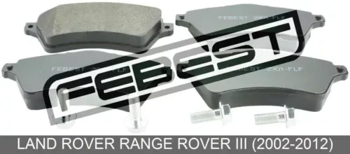 Dronehint Pad Kit, Disc Brake, Front - Kit For Land Rover Range Rover Iii (2002-2012) Parts