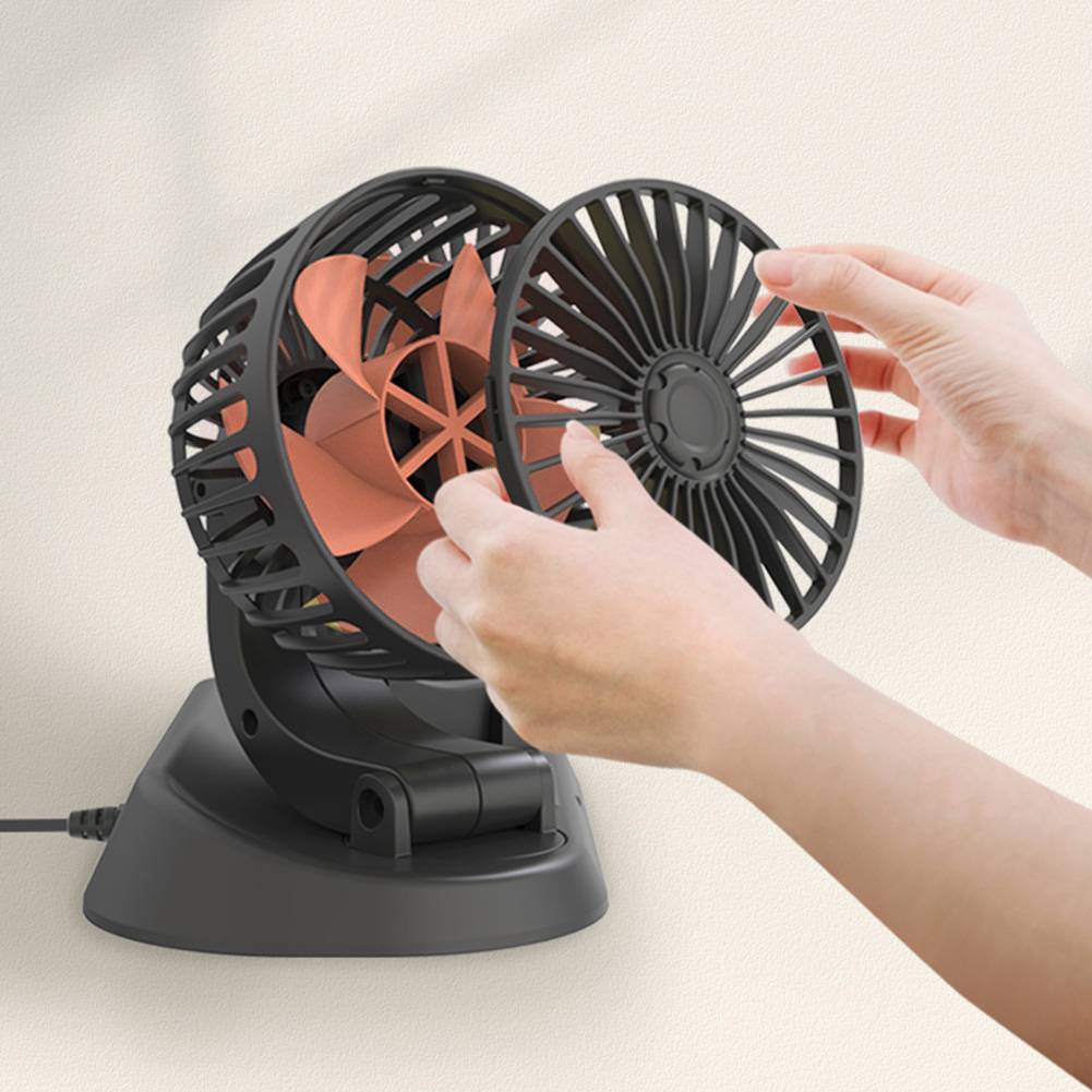 Dual Head Fan 24V Vehicle Fan 360 Degree Rotatable 2 Speed Dashboard Fan, 12v, 501 Original
Dual Head Fan 24V Vehicle Fan 360 Degree Rotatable 2 Speed Dashboard Fan, 12v, 501 Original