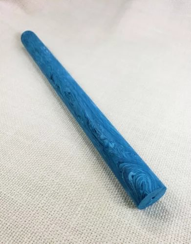pornhint Pornhint Juma Gem Cyan 1.375''Dia. x 12" Rod For Pool Cues Butt Caps, Pipes, Knives - 1pc New
