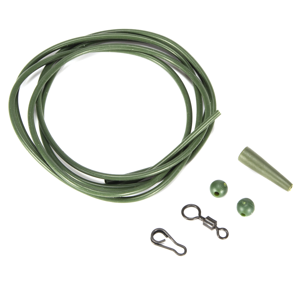 1 Set Rigged Tube Silicone Hair Rigs Eye Swivel Carp Fishing Tackle Links, Green, 501 Original
1 Set Rigged Tube Silicone Hair Rigs Eye Swivel Carp Fishing Tackle Links, Green, 501 Original