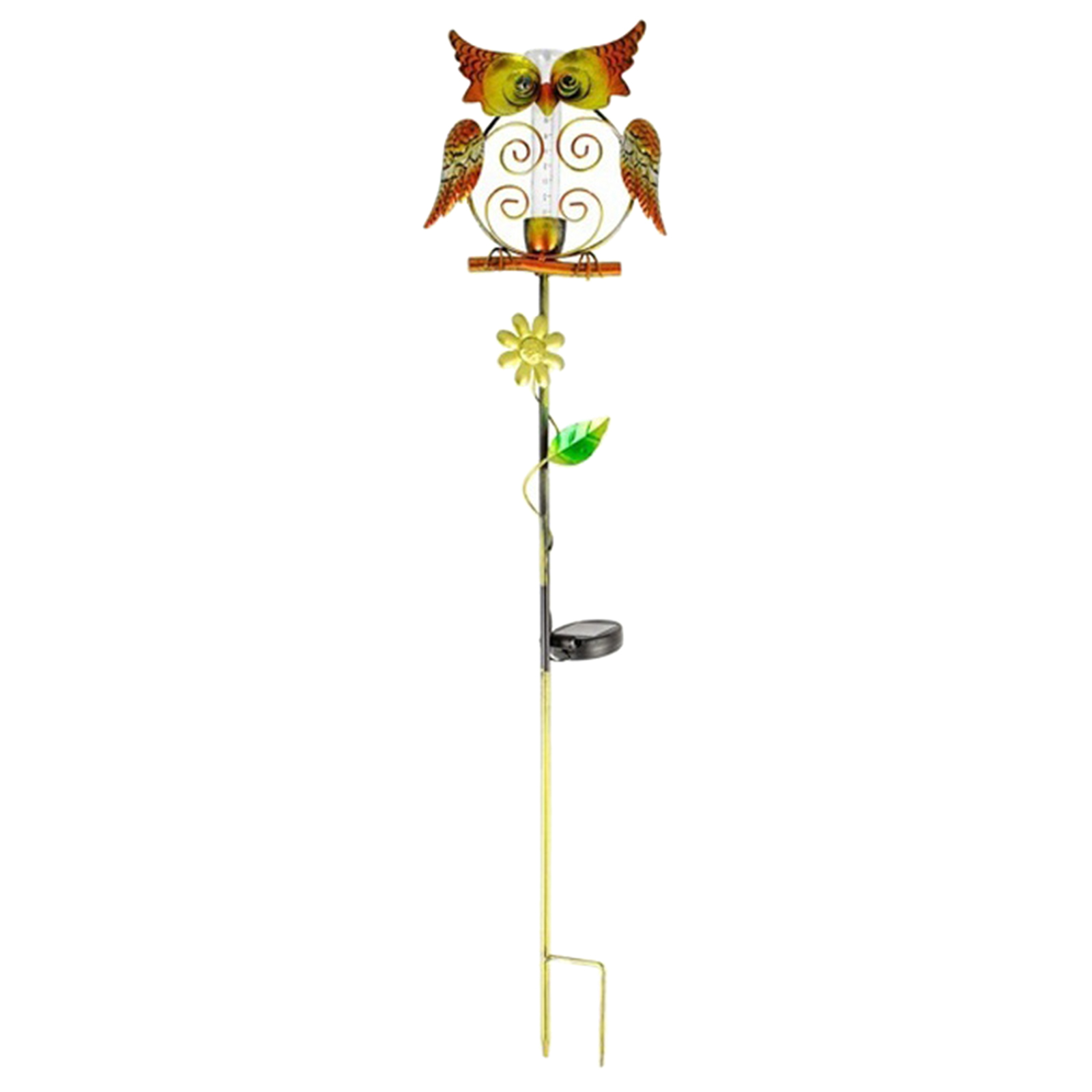 Solar Rain Gauge LED Owl Garden Lawn Stake Lamp Outdoor Yard Art Ornament, 501 Original
Solar Rain Gauge LED Owl Garden Lawn Stake Lamp Outdoor Yard Art Ornament, 501 Original