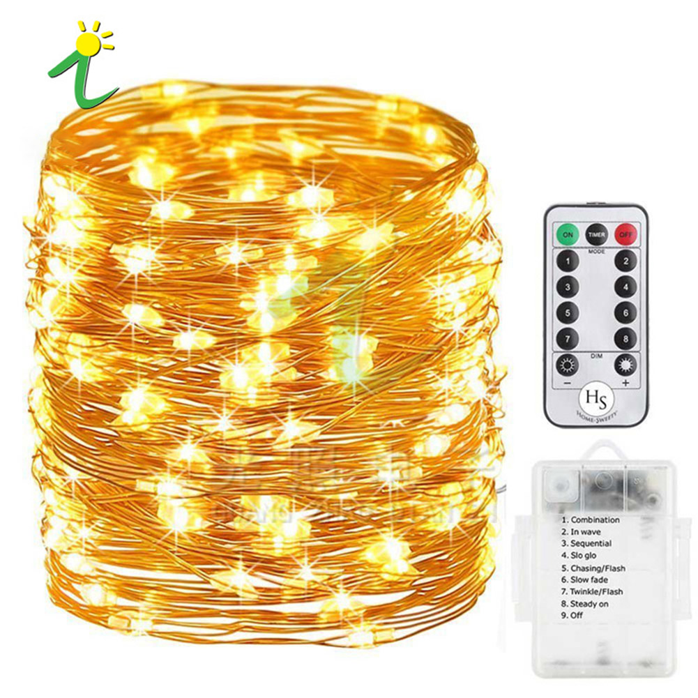 10m 100LED Waterproof 8 Modes Changing Decorative Copper Wire String Lights, 501 Original
10m 100LED Waterproof 8 Modes Changing Decorative Copper Wire String Lights, 501 Original