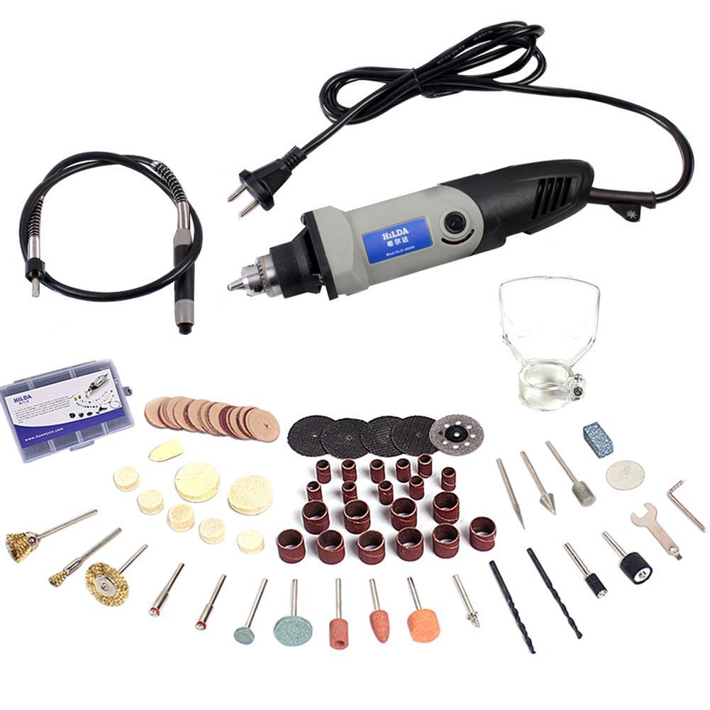 94pcs 400W Mini Electric Drill Variable Speed Grinder Engraving Accessories, 501 Original
94pcs 400W Mini Electric Drill Variable Speed Grinder Engraving Accessories, 501 Original