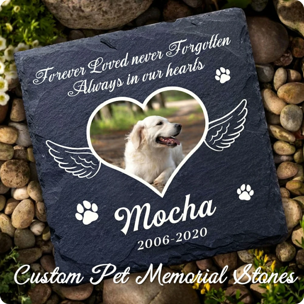 lookipet custom Pet Memorial Stone