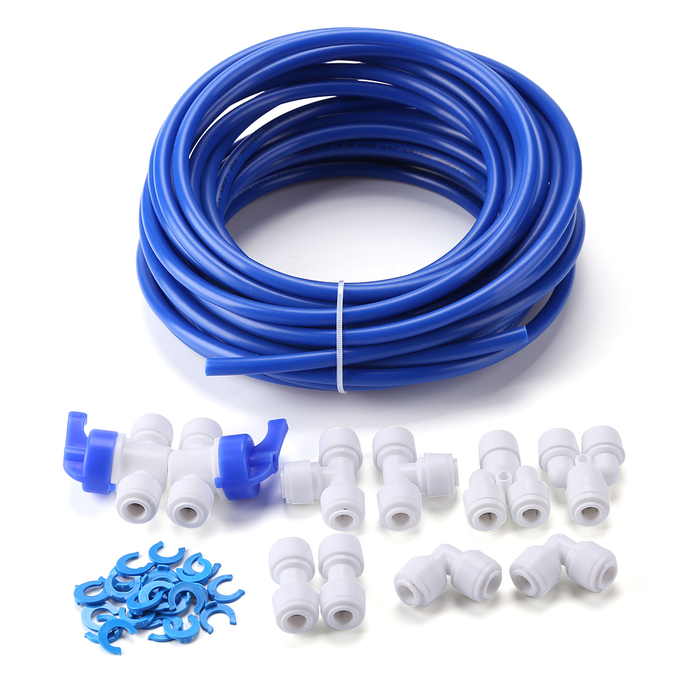 1/4 Tube Quick Connector Pipe Fittings Water Hose for Water Purifier 10m, 501 Original
1/4 Tube Quick Connector Pipe Fittings Water Hose for Water Purifier 10m, 501 Original