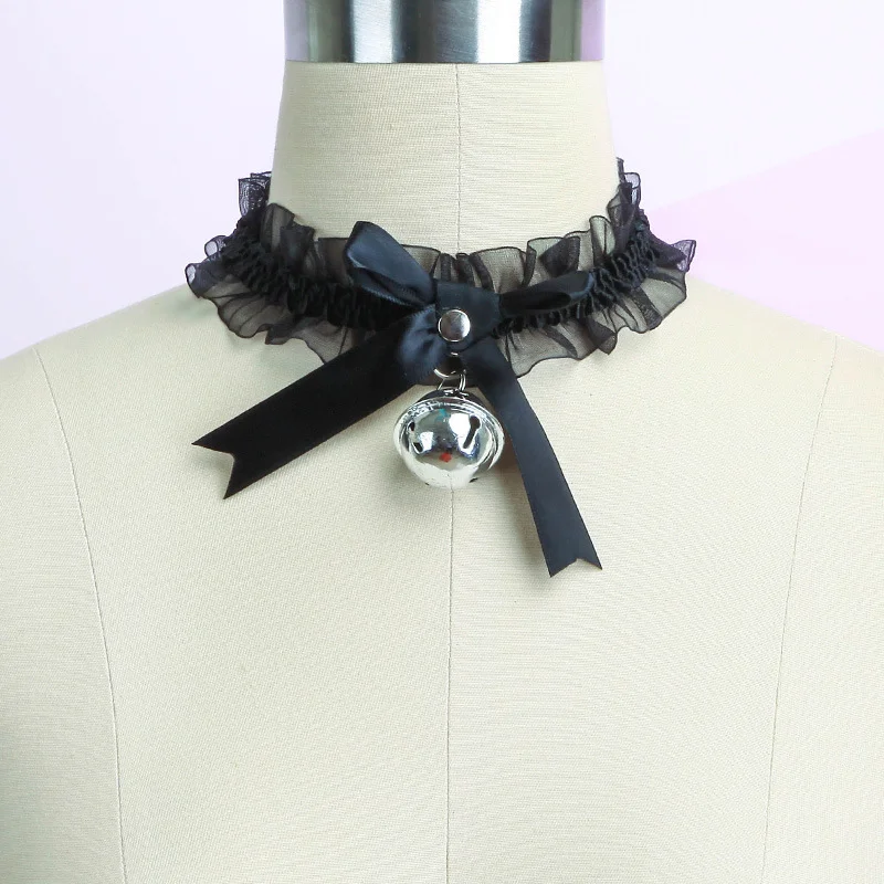 Soft and Cute Lace Bell Collar Rosetoy Official