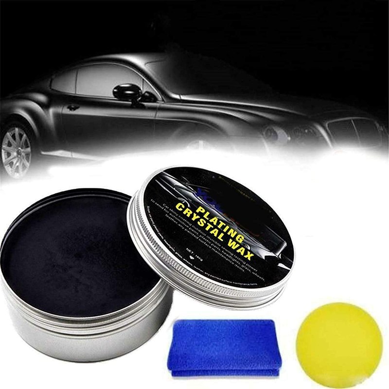 Mouthplated crystal wax solid wax new car wax rubber plastic tire glas, Black, 501 Original
Mouthplated crystal wax solid wax new car wax rubber plastic tire glas, Black, 501 Original