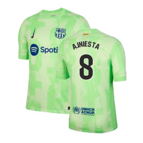 Maillot Iniesta Barcelone 2012-2013 - 3ème Maillot Noir - Nike - Taille XS