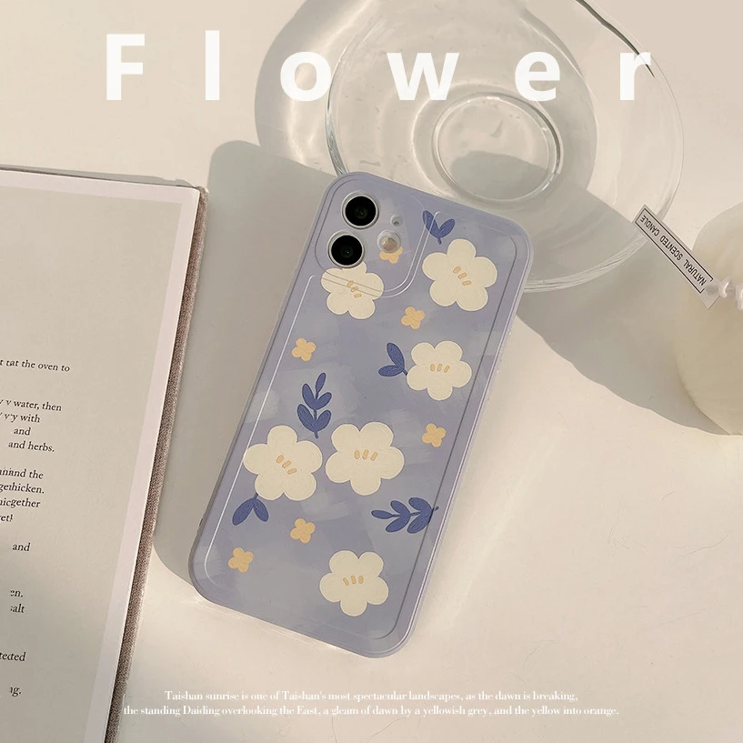 INS Style Retro Flower Phone Case