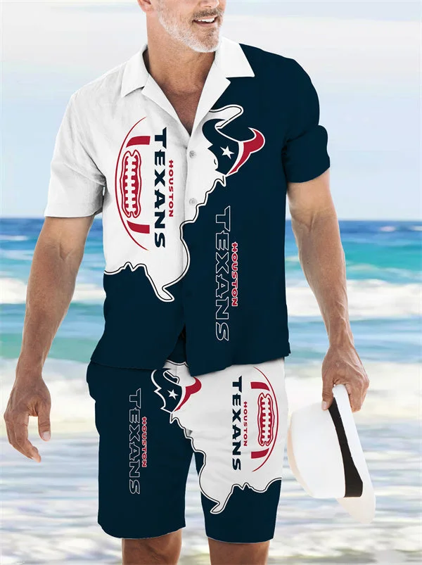 Houston Texans
Limited Edition Hawaiian Shirt And Shorts Two-Piece Suits