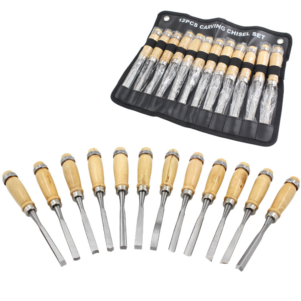 12pcs/set Manual Wood Carving Chisel Carpenters Woodworking Carving Tool, 501 Original
12pcs/set Manual Wood Carving Chisel Carpenters Woodworking Carving Tool, 501 Original