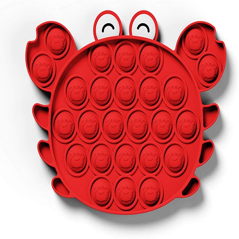 Push Pop Bubble Sensory Crab Shape for Autism Stress Relief Funny Toys, 501 Original
Push Pop Bubble Sensory Crab Shape for Autism Stress Relief Funny Toys, 501 Original