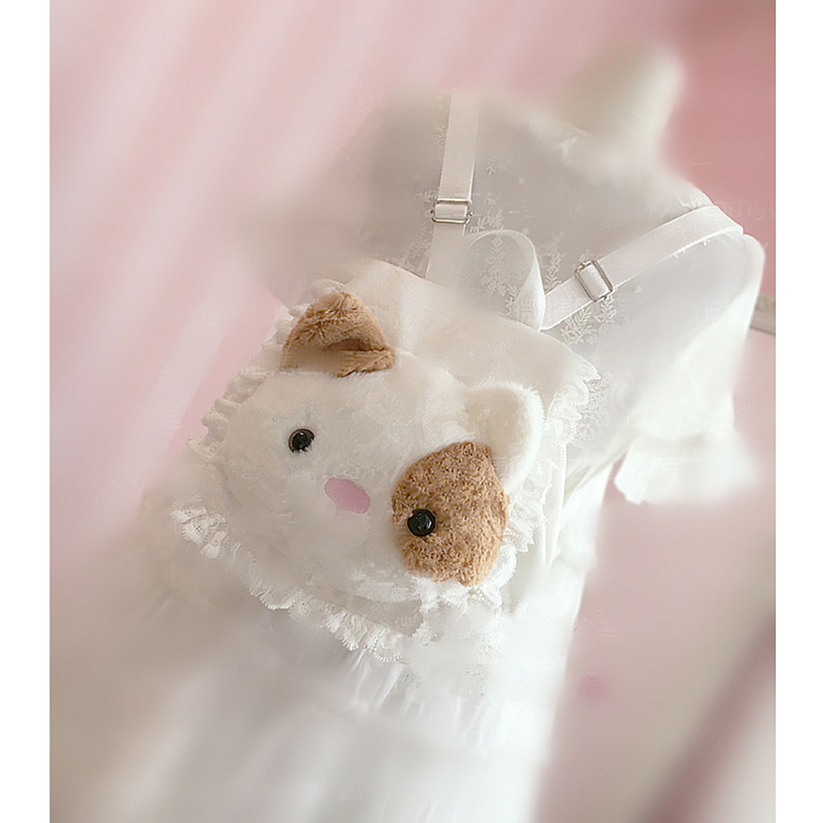 Kawaii Kitty Cat Plush Satchel SP167056
