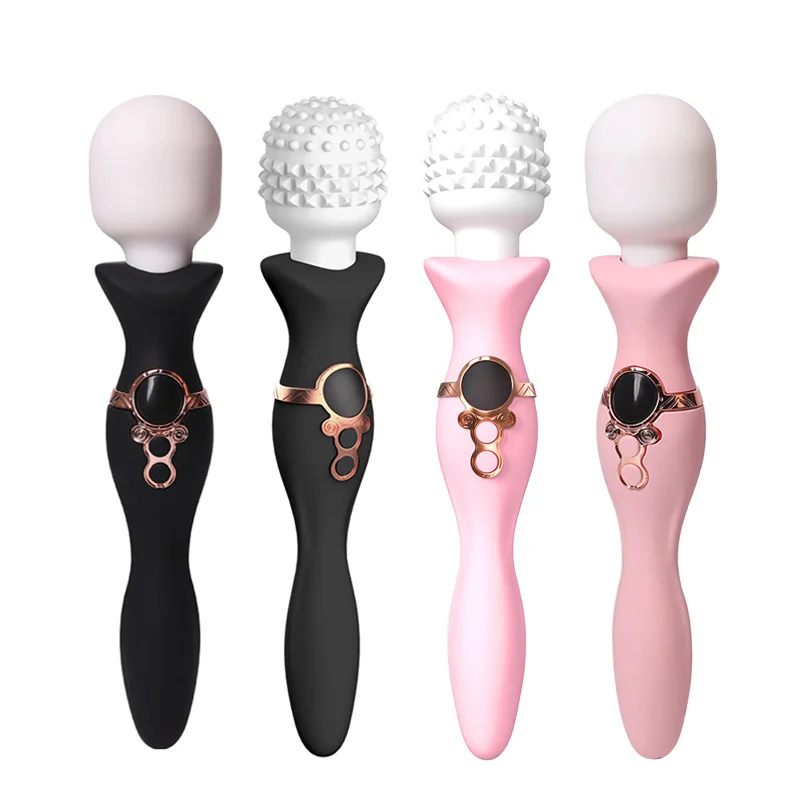 Av Stick Female Variable Frequency Masturbator Clitoral Massage Stick - Rose Toy