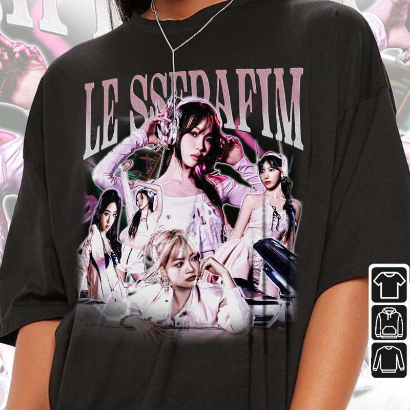 LE SSERAFIM Perfect Night Logo T-shirt