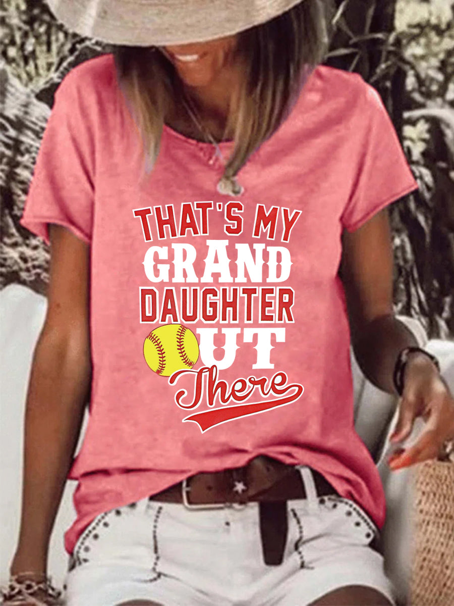 That\'s my grand daugther out there Raw Hem Tee -013667-Guru-buzz