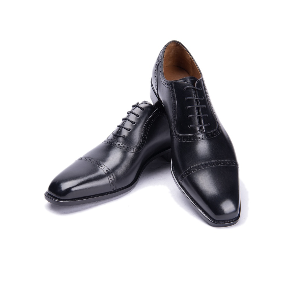 TAAFO Men Business Black Leather Shoes Italian Style Shoes Male Classic Formal Casual Shoes Loafers Flats