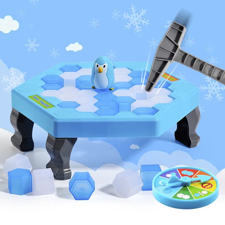 Interactive Parent-child Game Large Penguin Icebreaker Toy Save The Penguins Game Table Educational Toy