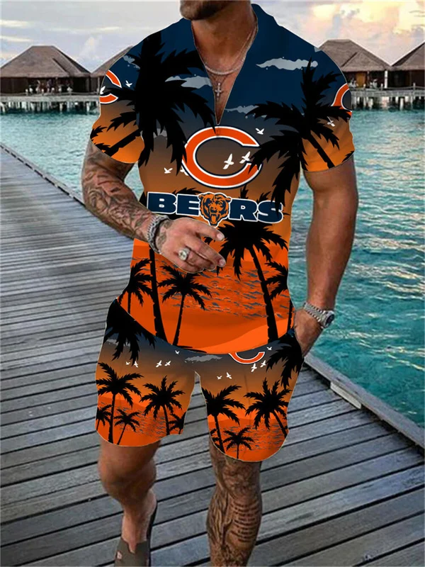 Chicago Bears
Limited Edition Polo Shirt And Shorts Two-Piece Suits