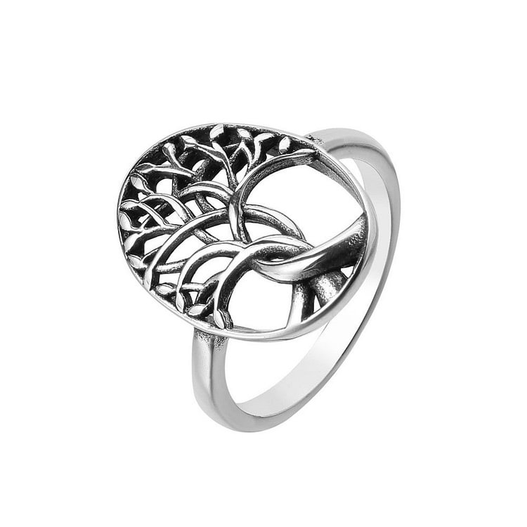To My Daughter Inspirational Tree Of Life Ring