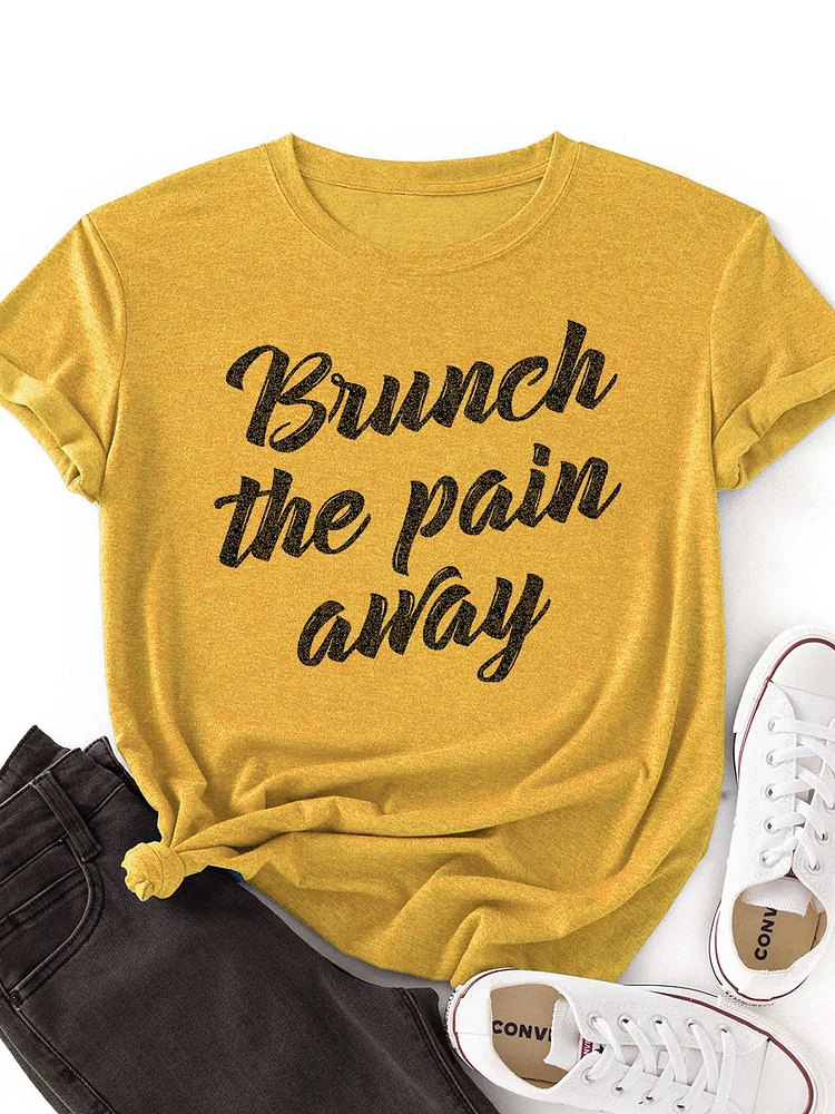 Bestdealfriday Brunch The Pain Away T-Shirt
