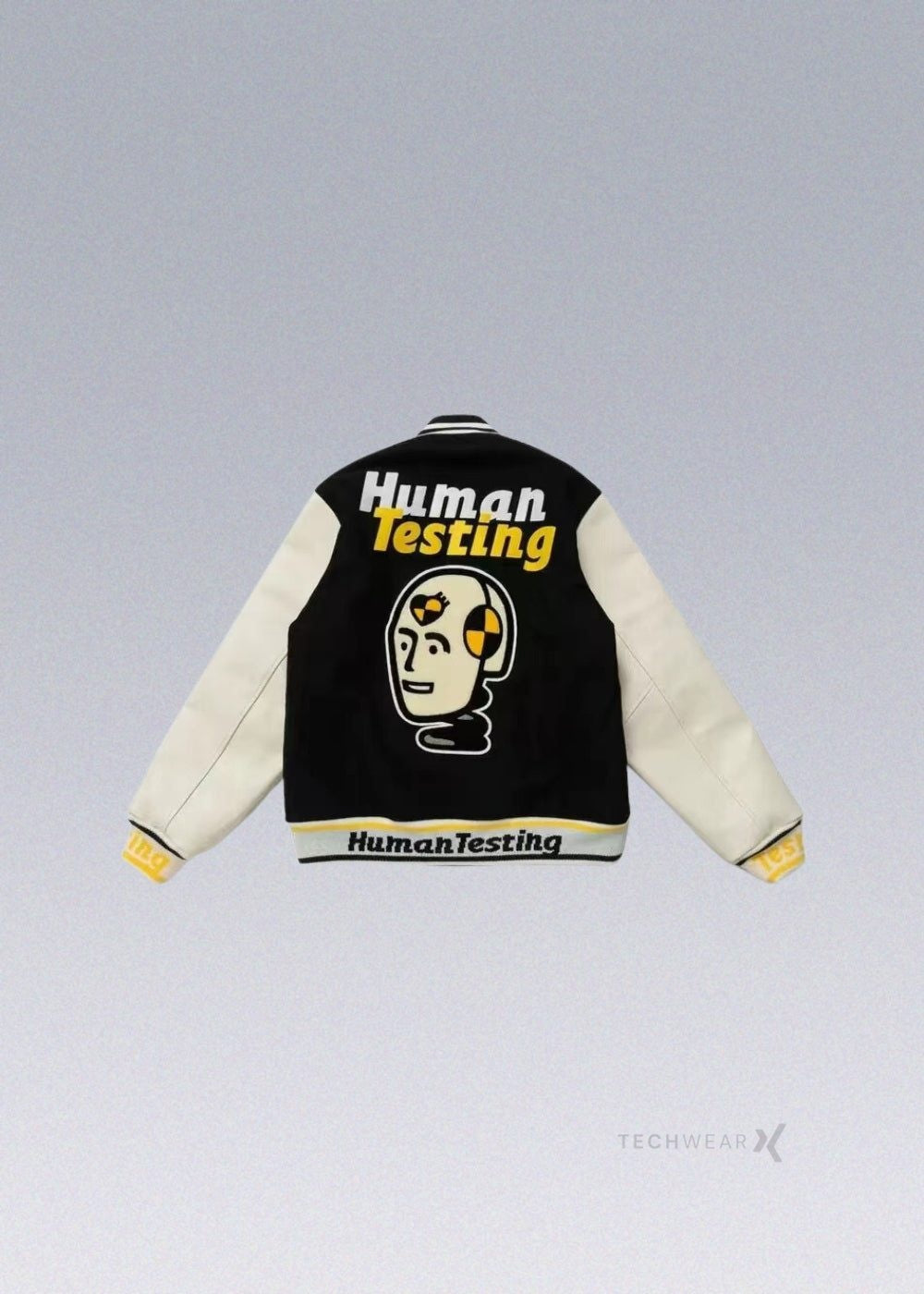 ASAP Rocky Stussy Jacket  CDG Letterman Jacket - HJacket