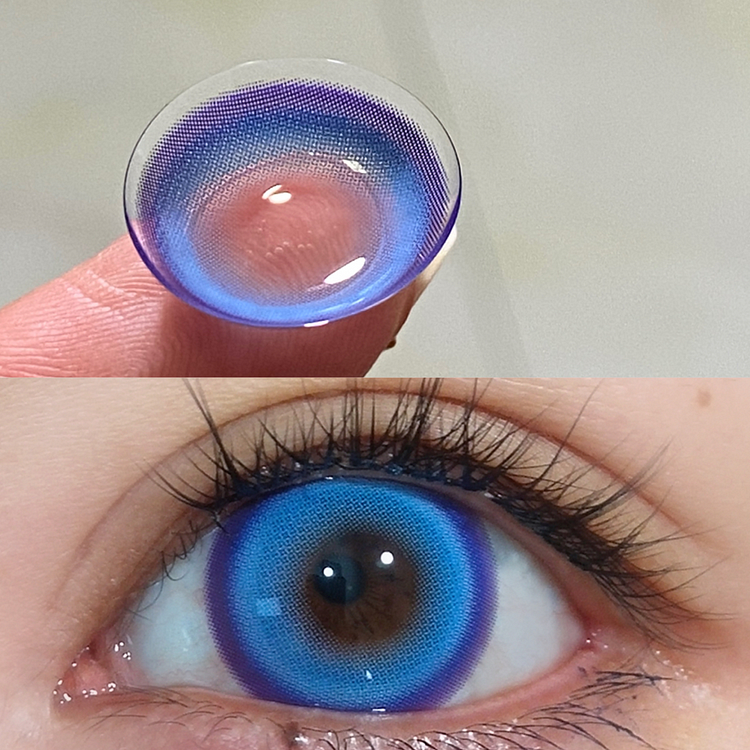【NEW】Candy Blue Colored Contact Lenses