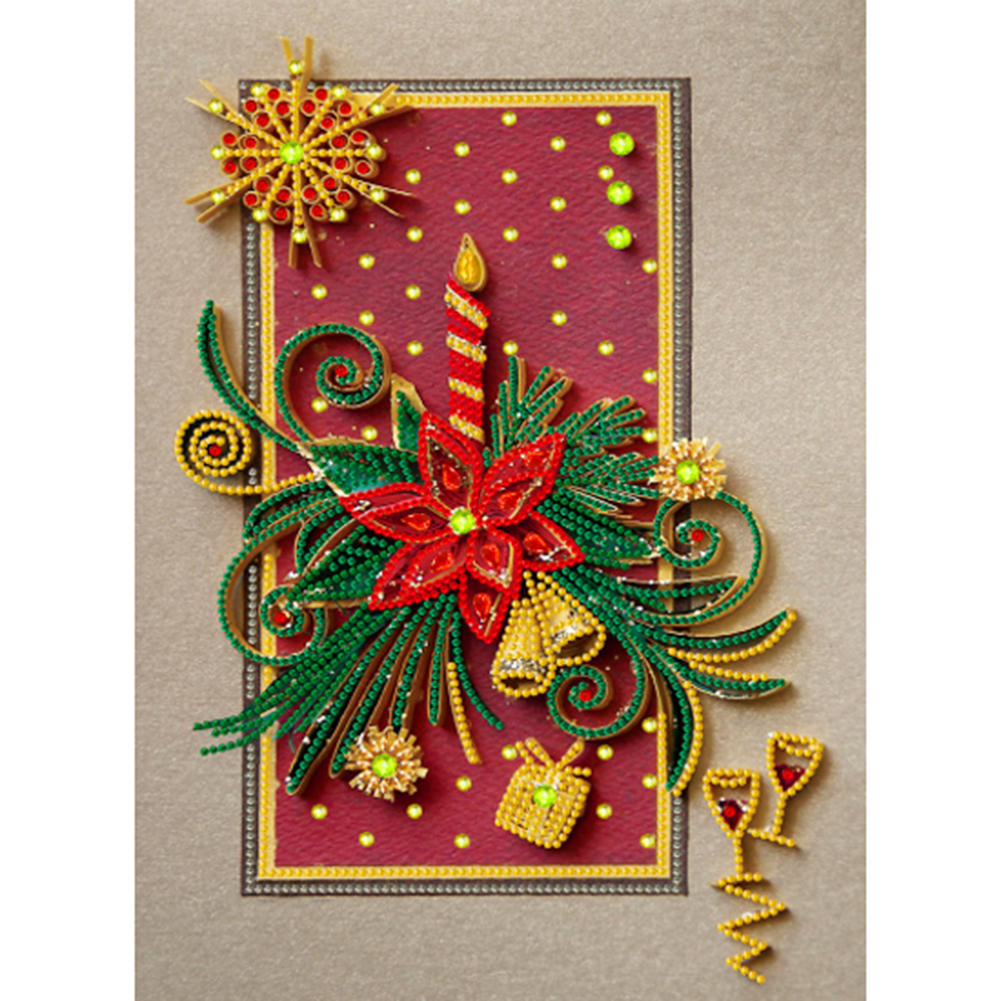 Flower Quilling Paper Christmas - Special Shaped Diamond Painting - 30*40CM, 501 Original
Flower Quilling Paper Christmas - Special Shaped Diamond Painting - 30*40CM, 501 Original