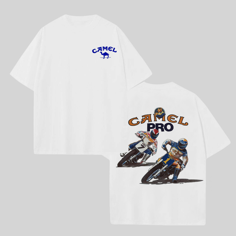 Vintage Camel Pro Printed Unisex T-shirt - Devcarry