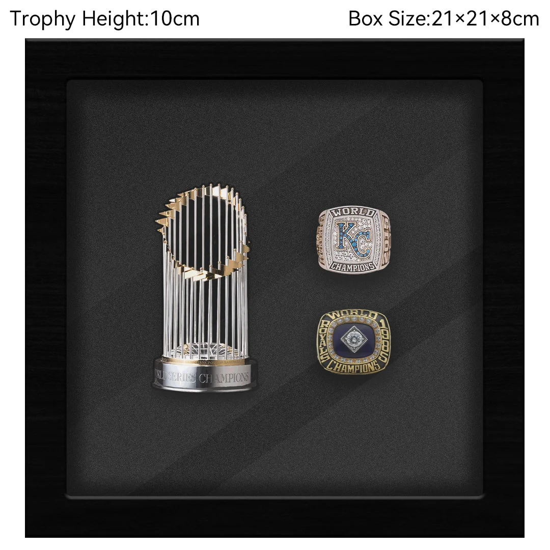 Kansas City Royals MLB Trophy And Ring Box