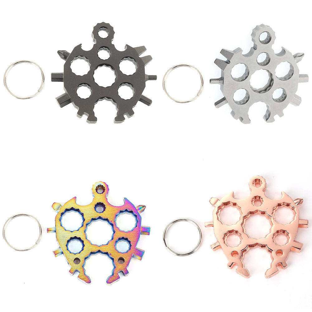 20-in-1 Multifunction Snowflake Tool Card Combination Wrench with Key Ring, Rose gold, 501 Original
20-in-1 Multifunction Snowflake Tool Card Combination Wrench with Key Ring, Rose gold, 501 Original