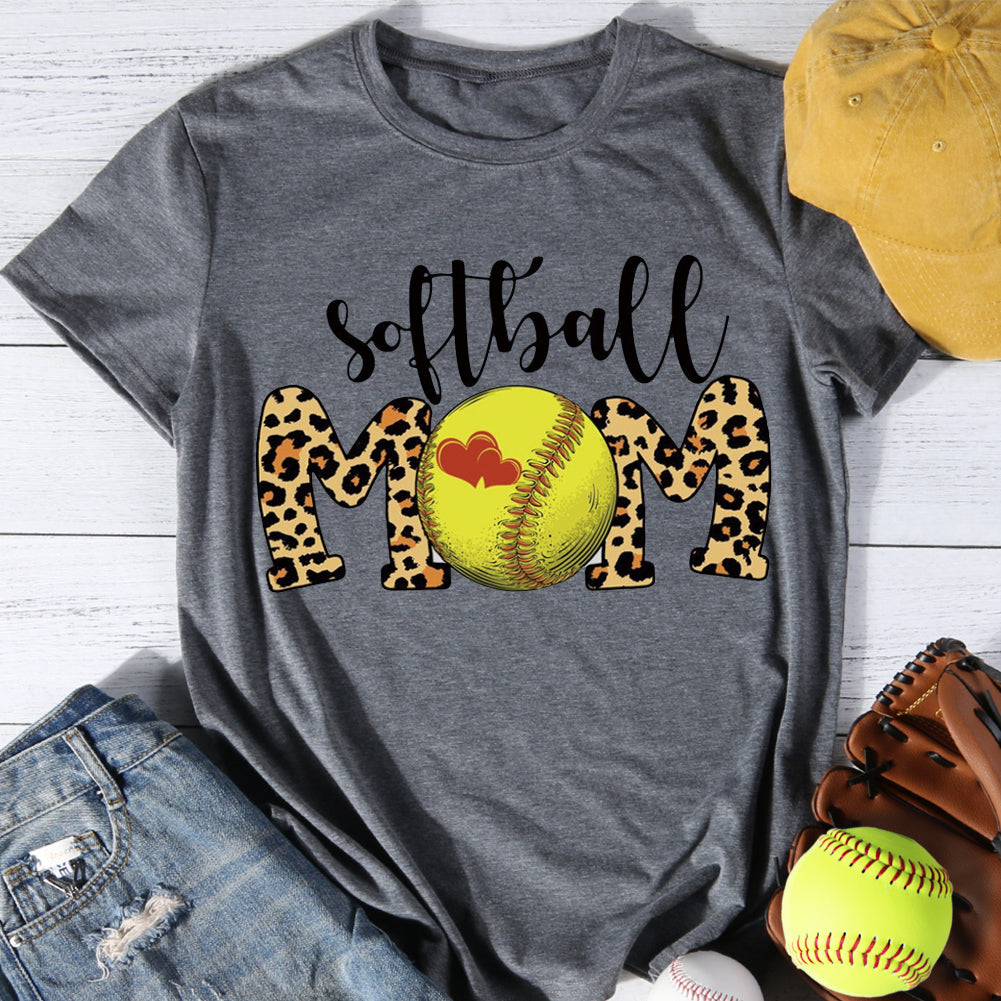 Softball mom T-shirt Tee -01211-Guru-buzz