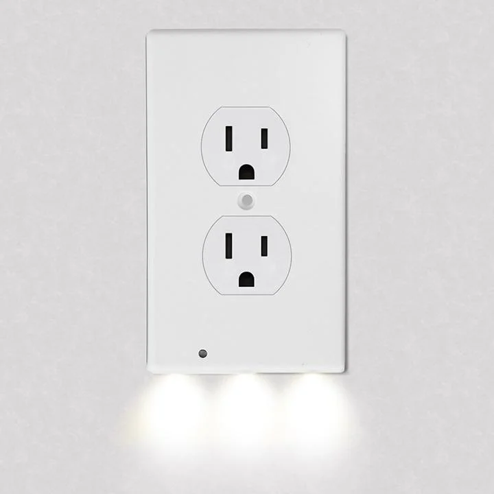 4-Pack: LED Night Light Outlet Cover - Assorted Styles