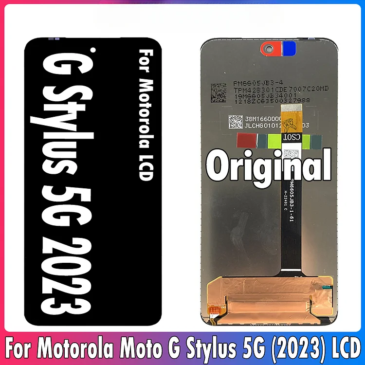Original For Motorola Moto G Stylus 5G (2023) LCD Touch Screen Digitizer Assembly Replace For Moto G Stylus 5G 2023 LCD XT2315-1