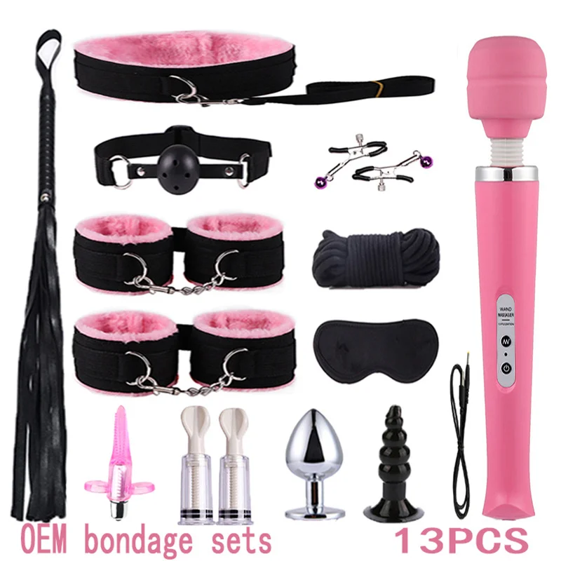 Sm Bondage Gear Combination Set Alternative Sex Toy Vibrator