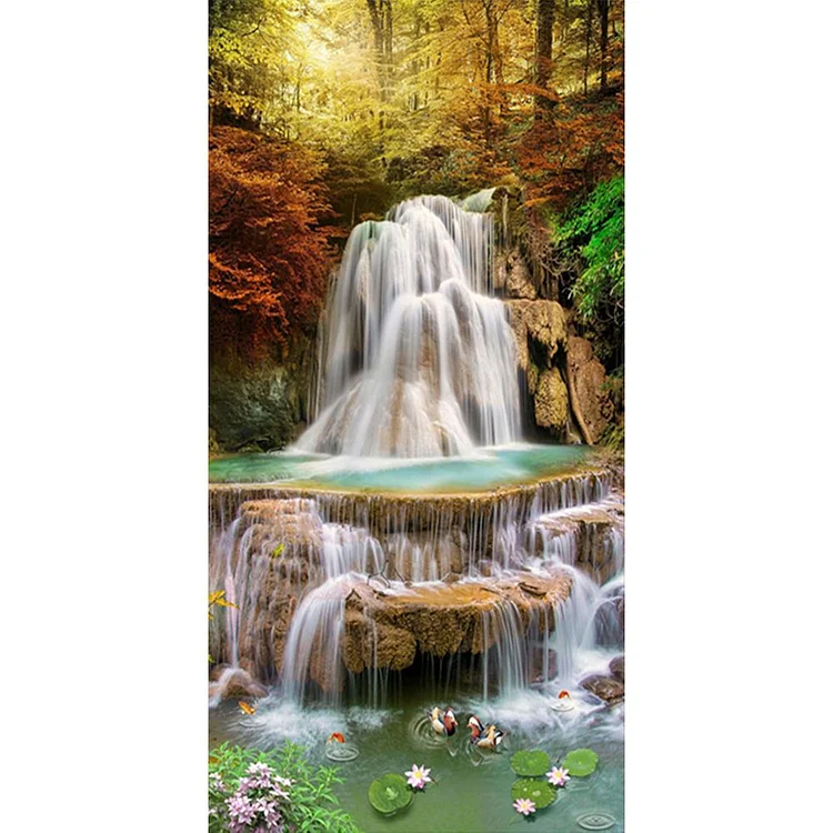 Landscape Full Drill Diamond Painting 85X45CM(Canvas) gbfke