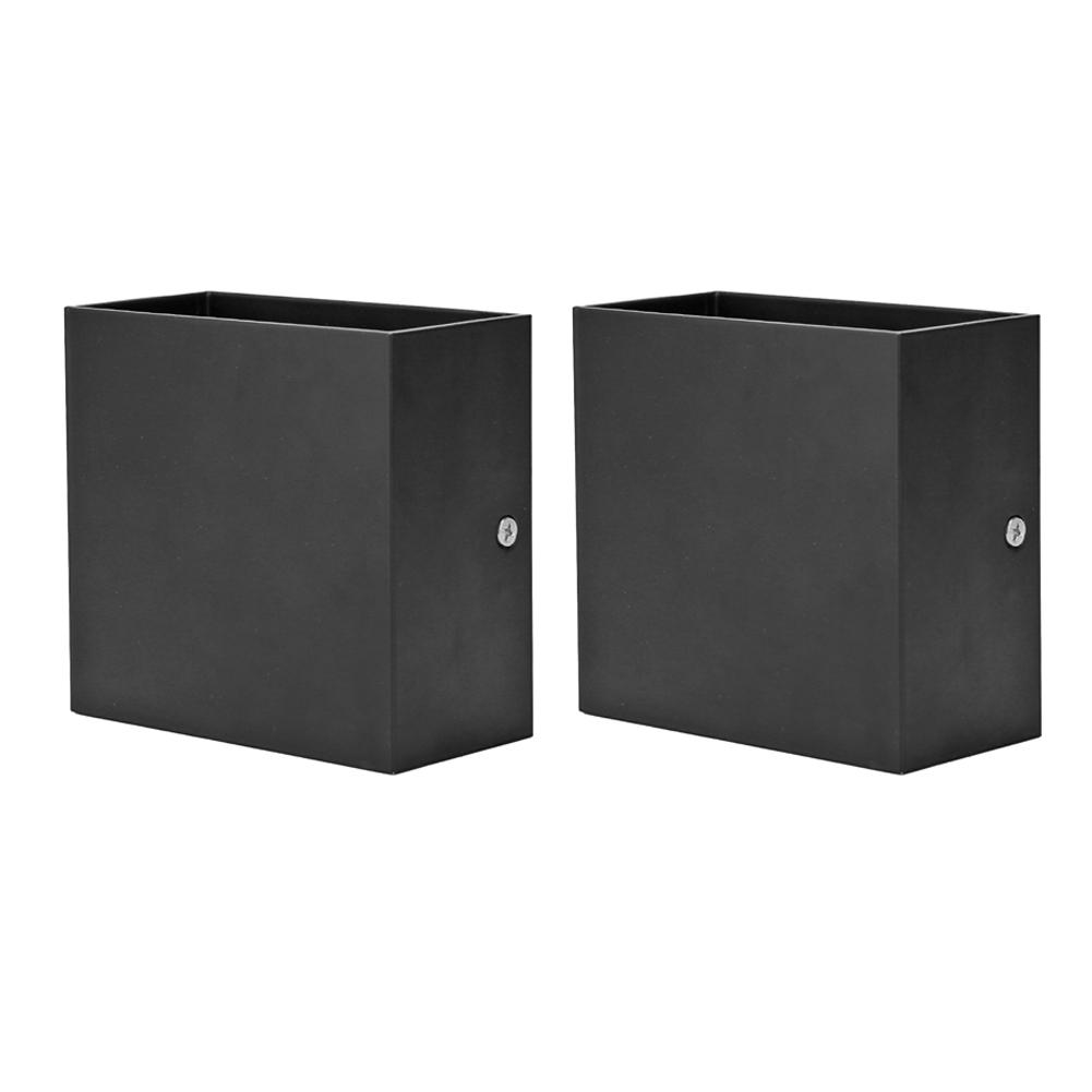 2pcs 7W Modern Simple LED Bedside Wall Lamp Creative Corridor Stair Light, Black, 501 Original
2pcs 7W Modern Simple LED Bedside Wall Lamp Creative Corridor Stair Light, Black, 501 Original