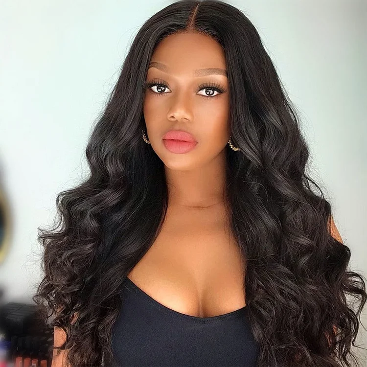 Bleach Wave Glueless 13x6 Lace Frontal Wig Deep Hairparting