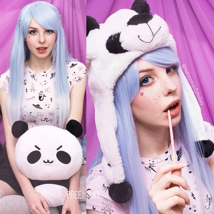 Lolita Ice Blue Long Wig SP166375