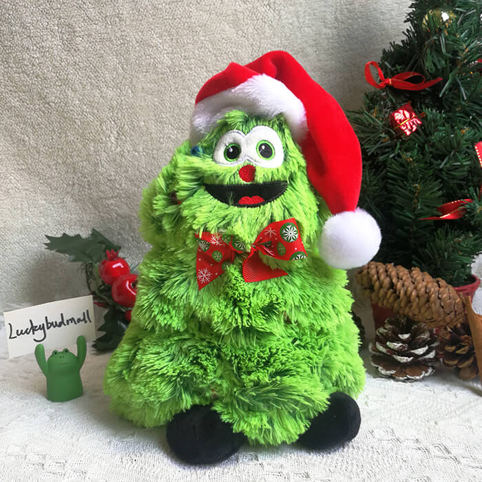 plush singing christmas tree