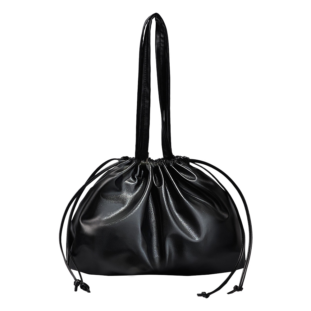 Fashion Solid Drawstring Shoulder Bag Casual Women PU Cloud Pleated Handbag, Black, 501 Original
Fashion Solid Drawstring Shoulder Bag Casual Women PU Cloud Pleated Handbag, Black, 501 Original