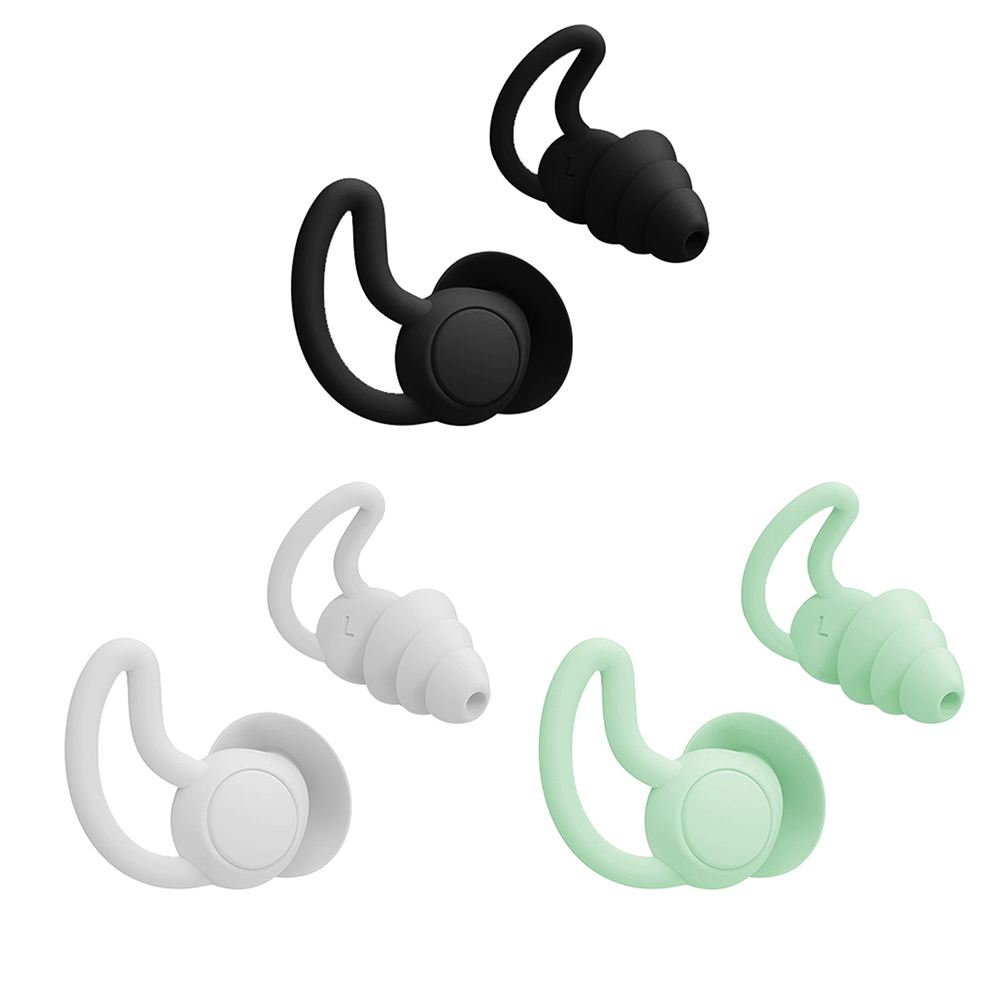 Silicone Ear Plugs Sound Insulation Anti Noise Sleeping Earplugs, Black, 501 Original
Silicone Ear Plugs Sound Insulation Anti Noise Sleeping Earplugs, Black, 501 Original