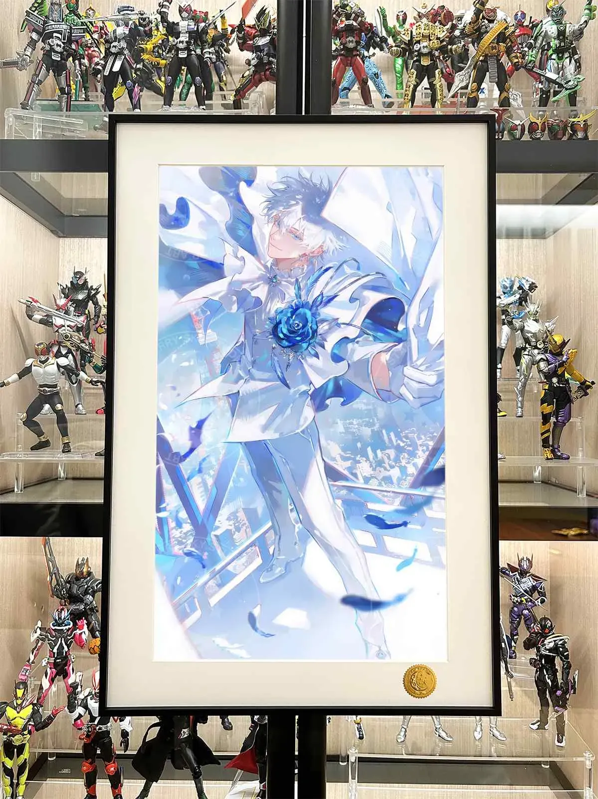 White Suit Ver. Satoru Gojo Decorative Painting - Jujutsu Kaisen ...
