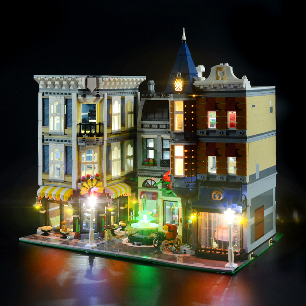YEABRICKS Kit Luci LED Per Modello 21351 Ideas (Nightmare Before Christmas) | Illuminazione Per Set Di Costruzioni | Solo Luci - 5