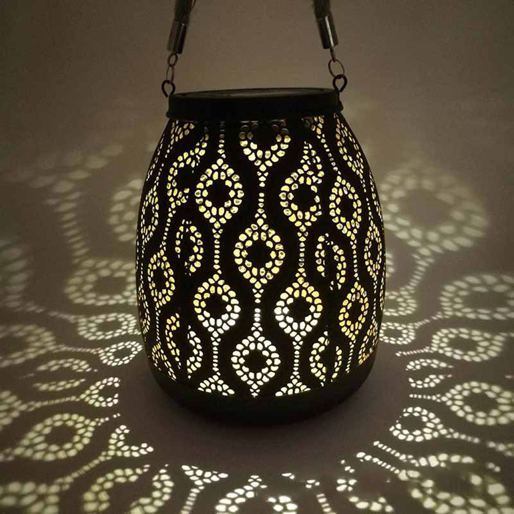 Waterproof Hollow Lantern Wrought Iron Hanging Projection Solar-Landscape Ligjht, 501 Original
Waterproof Hollow Lantern Wrought Iron Hanging Projection Solar-Landscape Ligjht, 501 Original