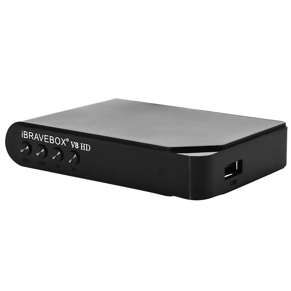 iBRAVEBOX V8 HD DVB-S/S2 Satellite 1080P H.264 USB WiFi TV Decoder (US), Black, 501 Original
iBRAVEBOX V8 HD DVB-S/S2 Satellite 1080P H.264 USB WiFi TV Decoder (US), Black, 501 Original